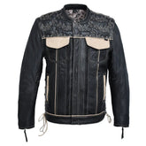 Seasmoke Wildfire Men's Motorcycle Leather Jacket