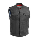 Prime Men's Motorcycle Leather Vest