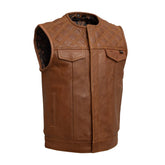 Proactive Men's Motorcycle Leather Vest (limited edition)