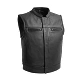 Airlite Men's Motorcycle Leather Vest