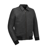 MotoRog Bomber Men's Leather Jacket