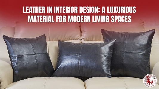 Leather in Interior Design: Luxurious Material for Modern Living – Leather NY