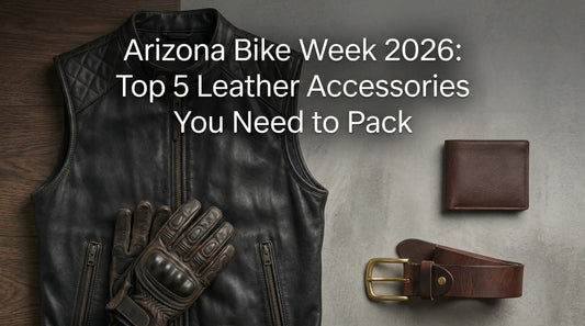 Arizona Bike Week 2026: Top 5 Leather Accessories You Need to Pack