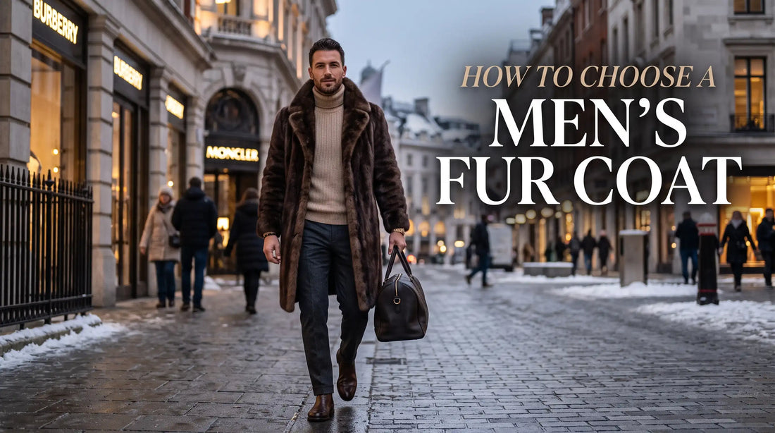 How to Choose a Men’s Fur Coat: Complete Style & Buying Guide