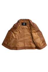 LuxeLayer Women's Leather Jacket