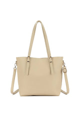 Faux Leather Tote Bag