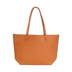 Faux Leather Reversible 2 Color Tote