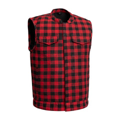 Savage Moto Men's Canvas Vest - Recycled