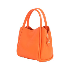 Faux Leather Loop Shoulder Bag
