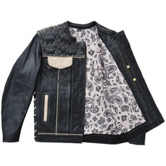 Seasmoke Wildfire Men's Motorcycle Leather Jacket