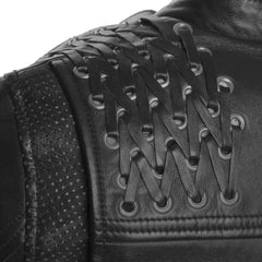 Storm Fury Women's Motorcycle Leather Jacket