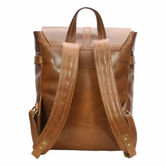 Traveler Leather Backpack