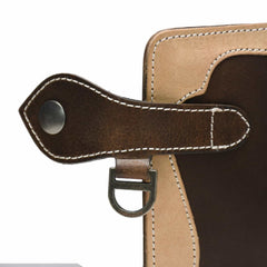 Breast Secretary Wallet Dark Brown