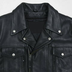 Empire Rider Men's Leather Motorcycle Jacket