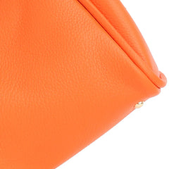 Faux Leather Loop Shoulder Bag