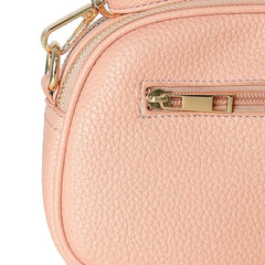 Beige Sling Crossbody Bag