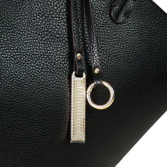 Faux Leather Reversible 2 Color Tote