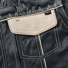 Seasmoke Wildfire Men's Motorcycle Leather Jacket