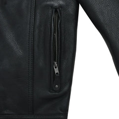 Empire Rider Men's Leather Motorcycle Jacket