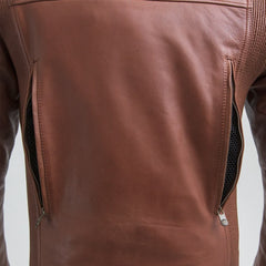 Liberty Luxe Men's Leather Motorcycle Jacket