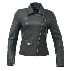 Lennox Moto Style Leather Jacket