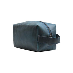 Heritage Leather Organizer Toiletry Kit