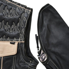 Seasmoke Wildfire Men's Motorcycle Leather Jacket