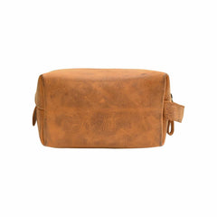Campaign Waxed Canvas Toiletry Kit