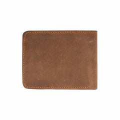 Bifold Wallet - Vegetable Tanned Leather Cognac