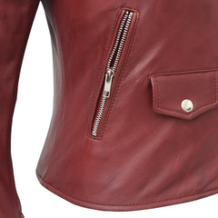 Lennox Moto Style Leather Jacket