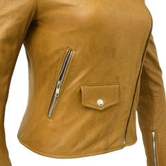 Lennox Moto Style Leather Jacket