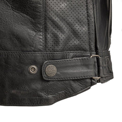 Outlaw - Men's Leather Motorcycle Jacket