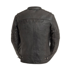 Outlaw - Men's Leather Motorcycle Jacket