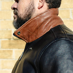 MotoRog Bomber Men's Leather Jacket