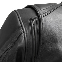 Dust & Drift Men's Leather Motorcycle Jacket