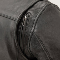 Drift Couture Women's Motorcycle Leather Jacket