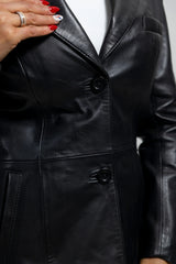 PulsePoint Womens Fashion Leather Jacket