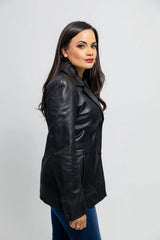 PulsePoint Womens Fashion Leather Jacket