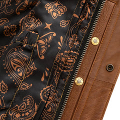 Proactive Men's Motorcycle Leather Vest (limited edition)