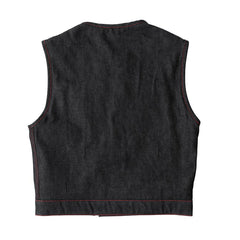 Windline Men's Motorcycle Denim Vest