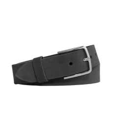 Gunmetal Nubuck Belt Belt First Manufacturing Company Gunmetal 32 