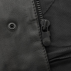 Crosswind Men's Motorcycle Leather Vest