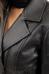 Lauren Women's Vegan Faux Leather Jacket Women's Vegan Faux Leather Jacket