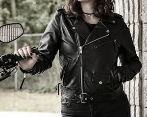 Women Motorcycle Leather Jackets