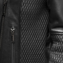 LuxeLayer Women's Leather Jacket