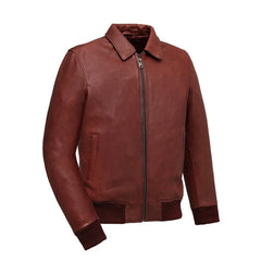MotoRog Bomber Men's Leather Jacket