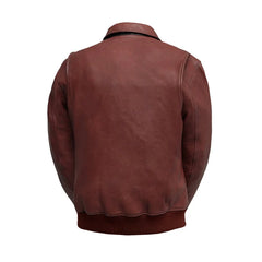 MotoRog Bomber Men's Leather Jacket