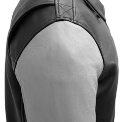 STRYKER Two Tone Men's Leather Jacket
