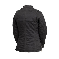 Alley Streak Women's Twill Motorcycle Jacket