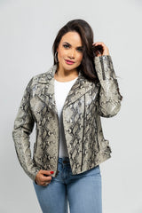 ZipZenith Women's Leather Jacket